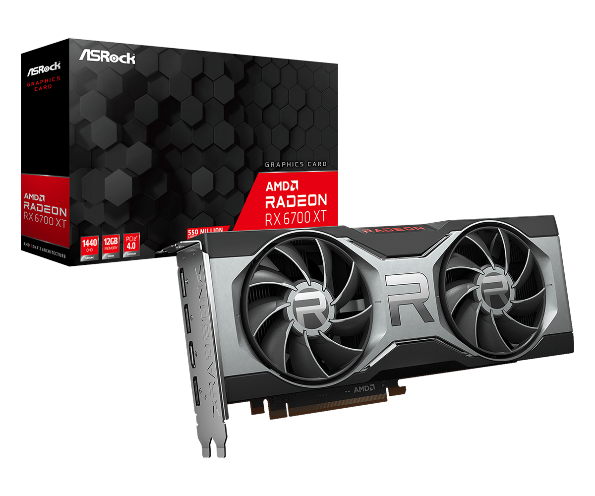 Xt 12gb Asrock 6700 Xt Challenger Asrock Radeon Rx 6700 Xt
